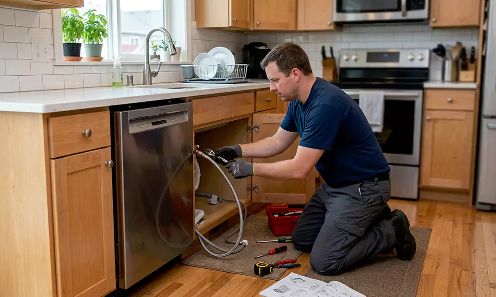 Dishwasher Installation in Boston, MA
