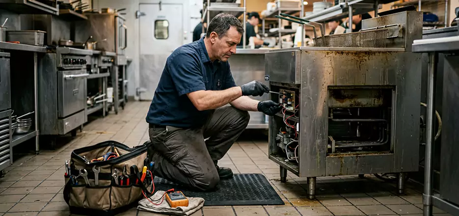 Industrial Fryer Thermostat Repair in Boston